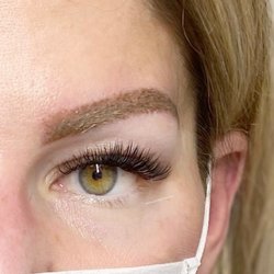 Glam Eyelash Extensions & Beauty - Powder eyebrows