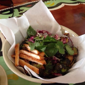 East Side King - Brussel Sprouts Salad so good! - Asian Fusion Near Me - Austin, Texas
