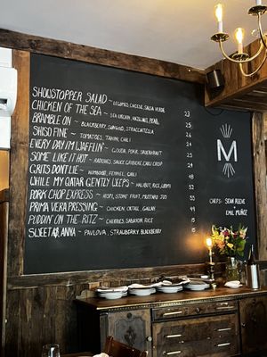 Menu photo 1 The Mackenzie Room Vancouver, BC