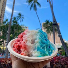 Shave ice for the 4th of July ! Shave ice for the 4th of July !