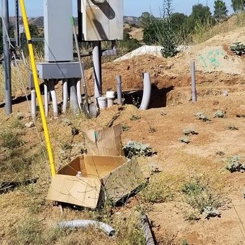 FreeVolt USA - Job site looked like this for over a year. Site is now cleaned up but cant be turned on for SCE rejections. - Solar Installation Near Me - Palm Desert, California