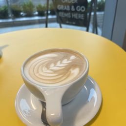 Cute coffee art! Cute coffee art!