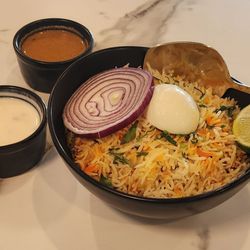 Goat Dum Biryani