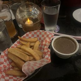 Chips and curry
