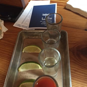Bartaco - Tequila flight - Mexican Near Me - Tampa, Florida
