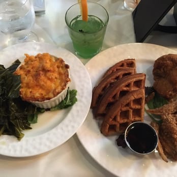 Delta's - Fried chicken and waffles, Mac & Cheese, collard greens and kryptonite drink... - Soul Food Near Me - New Brunswick, New Jersey Delta's - Fried chicken and waffles, Mac & Cheese, collard greens and kryptonite drink... - Soul Food Near Me - New Brunswick, New Jersey