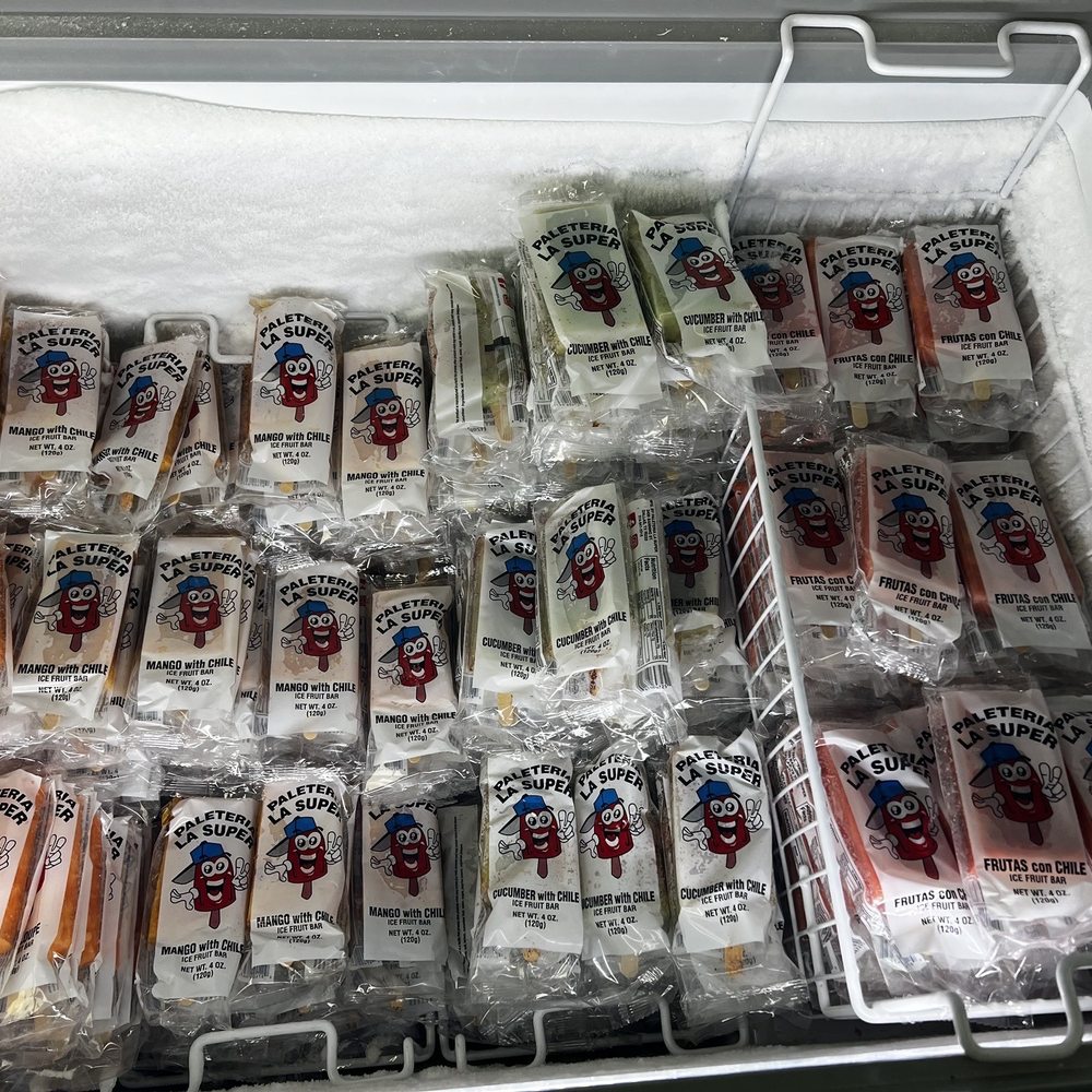 La Super Ice Cream Parlor - Part of their popsicle selection - Ice Cream & Frozen Yogurt Near Me - Dallas, Texas
