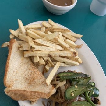 Lucy's Big Burgers - Hamburger steak with fries - Burgers Near Me - Abilene, Texas Lucy's Big Burgers - Hamburger steak with fries - Burgers Near Me - Abilene, Texas