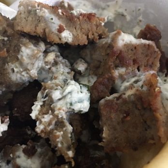 The Green Olive - Gyro chunks 17. Gyro Meat Wrap - Mediterranean Near Me - Long Beach, California