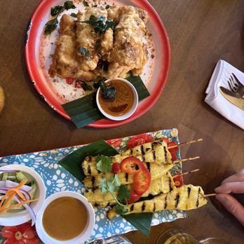 Thai Table  - Chicken Satay and  Thai Chicken Wings - Thai Near Me - Berkeley, California