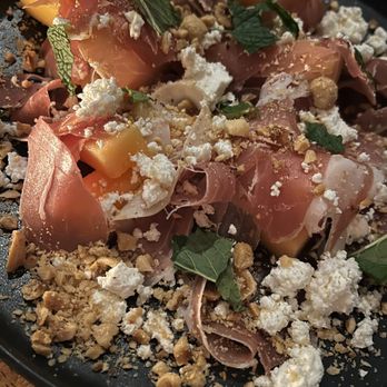 The Pizza Shop by Flour - Prosciutto and melon salad - Pizza Near Me - Hoboken, New Jersey The Pizza Shop by Flour - Prosciutto and melon salad - Pizza Near Me - Hoboken, New Jersey