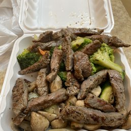 Grilled steak