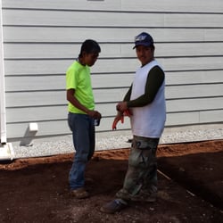 R & J Yard Service - Here are the not so shy crew.