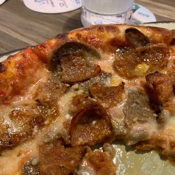 Slyce - St Pete Beach - Custom sausage and meatball. - Pizza Near Me - St. Pete Beach, Florida
