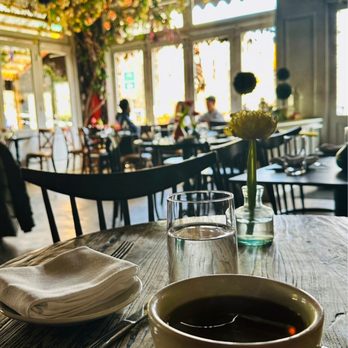 Marlow Bistro - a cup of coffee on a table - Mediterranean Near Me - New York, New York Marlow Bistro - a cup of coffee on a table - Mediterranean Near Me - New York, New York