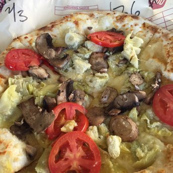 MOD Pizza - #5 with mushrooms and tomato yummy in my tummy - Pizza Near Me - Livonia, Michigan MOD Pizza - #5 with mushrooms and tomato yummy in my tummy - Pizza Near Me - Livonia, Michigan