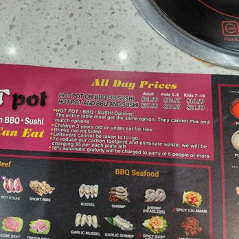 T Pot - Sushi Bars Near Me - Waldorf, Maryland