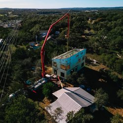 Tex Mix Concrete - 2nd story ICF wall pour of our home outside Austin, TX.