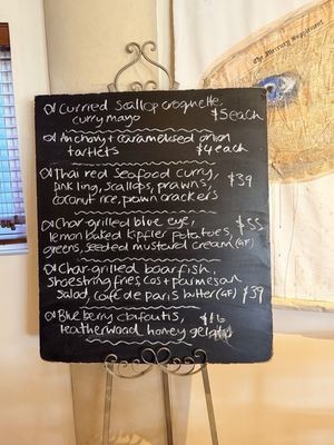 Menu photo 1 Blue Eye Seafood Restaurant Battery Point, TAS