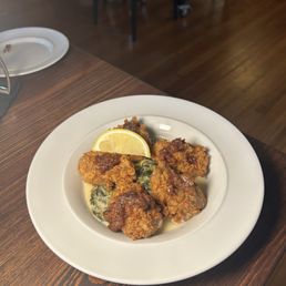 Fried Oyster Rockefeller Fried Oyster Rockefeller