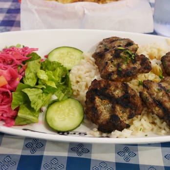 Istanbul Grill - Kofte Kabob (#76) - grilled lamb - Turkish Near Me - Houston, Texas