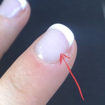 Amity Nail Spa - Fiber under the gel polish. - Nail Salons Near Me - Arlington, Virginia