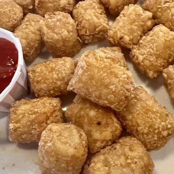Mellow Fellow - Tator tots- included with the Chicken Apple Salad Wrap! - American Near Me - Reno, Nevada
