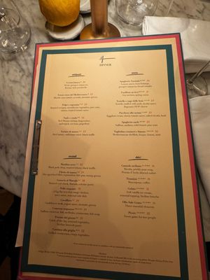 Menu photo 1 Giano Restaurant Rome, RM