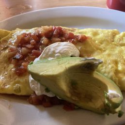 Omelette a la carte...plenty good.