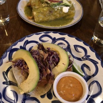 The Calaveras - De Pescado, Enchiladas Suizas de Pollo - Bars Near Me - New York, New York