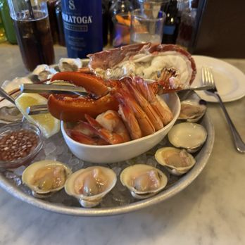 Gage & Tollner - Chilled seafood platter, great presentation with fresh and delicious selections. - American Near Me - Brooklyn, New York Gage & Tollner - Chilled seafood platter, great presentation with fresh and delicious selections. - American Near Me - Brooklyn, New York