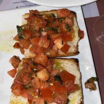 Rino's Place - Bruschetta was actually very good! Fresh tomatoes and great seasoning - Italian Near Me - Boston, Massachusetts Rino's Place - Bruschetta was actually very good! Fresh tomatoes and great seasoning - Italian Near Me - Boston, Massachusetts