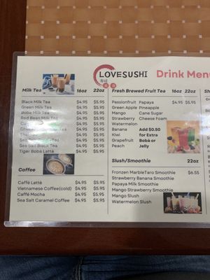 Menu photo 6 Love Sushi Wenatchee, WA