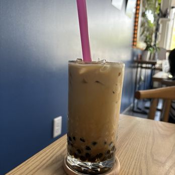 eminato - Iced Amber Latte with Tapioca Pearls (m) - Coffee & Tea Near Me - Hillsborough, New Jersey eminato - Iced Amber Latte with Tapioca Pearls (m) - Coffee & Tea Near Me - Hillsborough, New Jersey