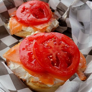 The Bagel Lady - Excellent Bagel & Lox smoked salmon. - Bagels Near Me - Rockwall, Texas