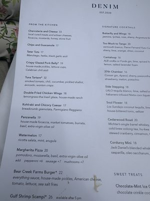Menu photo 2 Denim Nashville, TN