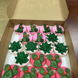Cactus cookies Cactus cookies