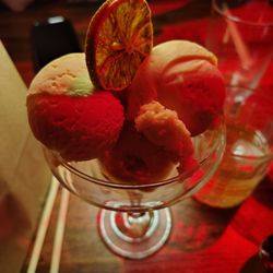 Singapore Room - Mango sorbet