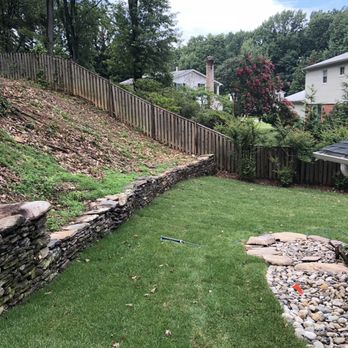 Ryan's Landscaping - First project finished product two weeks later. - Landscaping Near Me - Springfield, Virginia Ryan's Landscaping - First project finished product two weeks later. - Landscaping Near Me - Springfield, Virginia
