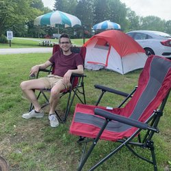 The Lantern Resort Motel & Campground - Proud campsite setup!
