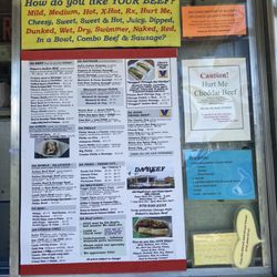 DA Beef - Menu