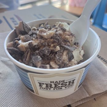 Abbott’s Frozen Custard - Cookie Dough with topping - Desserts Near Me - Clemmons, North Carolina Abbott’s Frozen Custard - Cookie Dough with topping - Desserts Near Me - Clemmons, North Carolina
