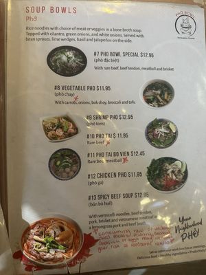 Menu photo 1 Pho Bowl Vietnamese Cuisine Phoenix, AZ