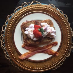 Covered Bridge Inn - Strawberry French Toast!
