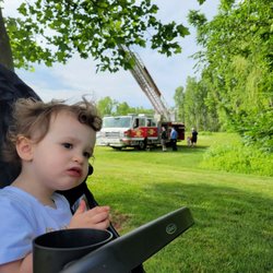 Cromwell Farmers Market - Fire truck for the kiddos to check out