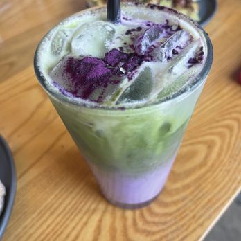 KIT Coffee - Ube Matcha Latte - HIGHLY RECOMMEND - Coffee & Tea Near Me - Newport Beach, California