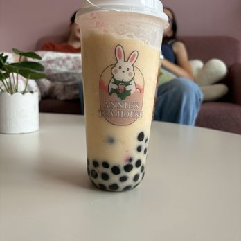 Annie’s Tea House - Peach smoothie with Boba - 5/5 - Bubble Tea Near Me - Brandon, Florida Annie’s Tea House - Peach smoothie with Boba - 5/5 - Bubble Tea Near Me - Brandon, Florida