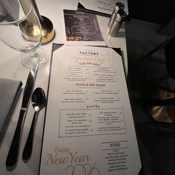 The Factory South Shore - NYE menu - Cocktail Bars Near Me - Pittsburgh, Pennsylvania The Factory South Shore - NYE menu - Cocktail Bars Near Me - Pittsburgh, Pennsylvania