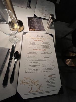 Menu photo 1 The Factory South Shore Pittsburgh, PA Menu photo 1 The Factory South Shore Pittsburgh, PA
