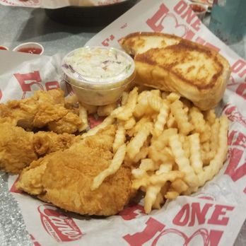 Raising Cane's Chicken Fingers - 4 chicken strip meal - Fast Food Near Me - Tucson, Arizona Raising Cane's Chicken Fingers - 4 chicken strip meal - Fast Food Near Me - Tucson, Arizona